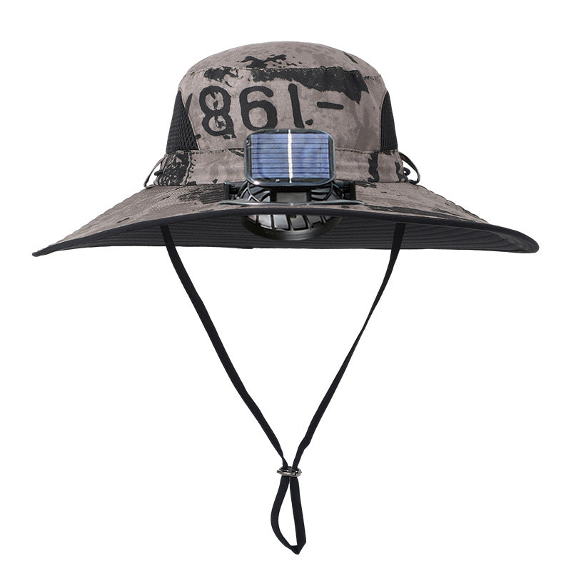 Ultralight Solar Fan Sun Hat – Built-in Fan, UV Protection & Featherlight Design