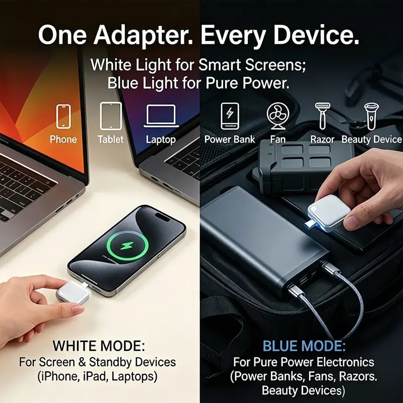 140W Smart Charging Adapter with Auto-Stop Protection