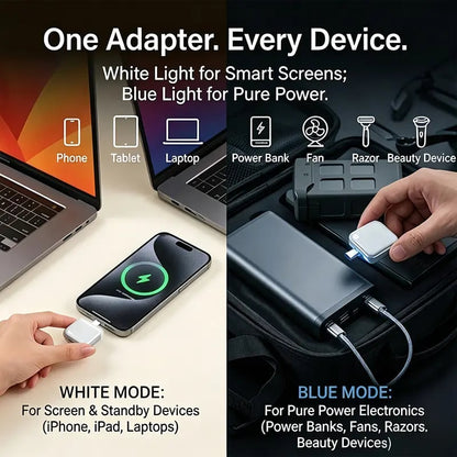 140W Smart Charging Adapter with Auto-Stop Protection