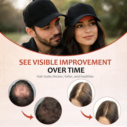 LED Red Light Therapy Hair Growth Cap – Low-Level Laser Scalp Stimulator for Thinning Hair