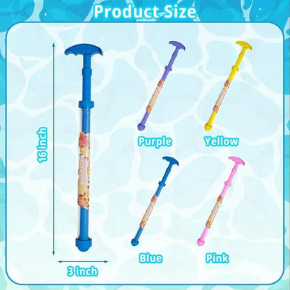Firework Water Gun Toy – Pull-Out Soaker for Kids, Outdoor Summer Water Play