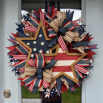 🔥Flash Sale-60% Off🔥Honor the Journey: The Hand-Crafted 250th Anniversary Tribute Wreath