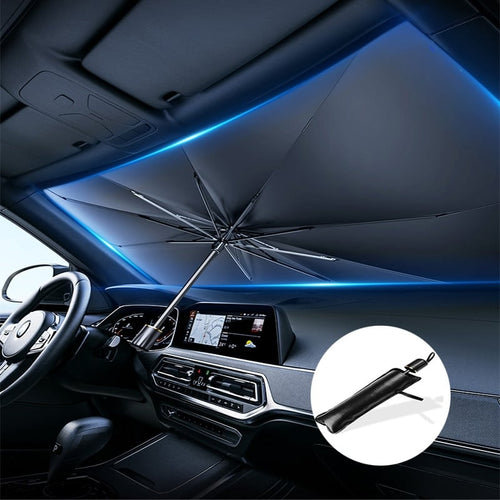 2026 Foldable Windshield Sunshade – Anti-UV, Easy Storage & Universal Car Fit