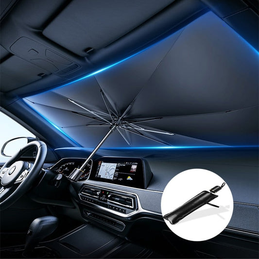 2026 Foldable Windshield Sunshade – Anti-UV, Easy Storage & Universal Car Fit