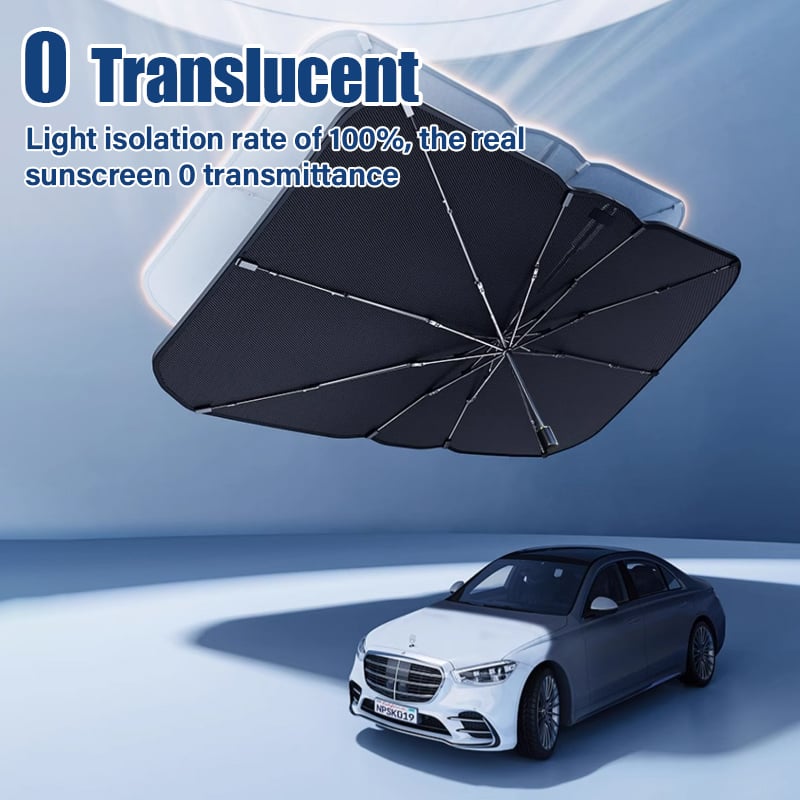 2026 Foldable Windshield Sunshade – Anti-UV, Easy Storage & Universal Car Fit