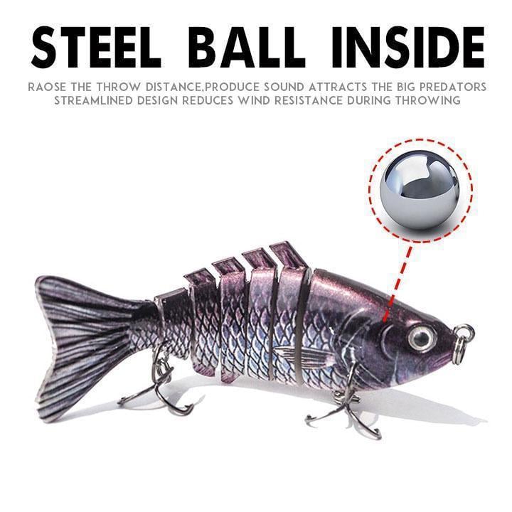 🐟Bionic Swimming Fishing Lure – Realistic Action, Soft Body & Multi-Species Attract