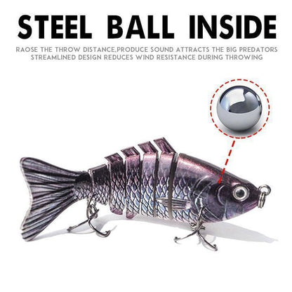 🐟Bionic Swimming Fishing Lure – Realistic Action, Soft Body & Multi-Species Attract