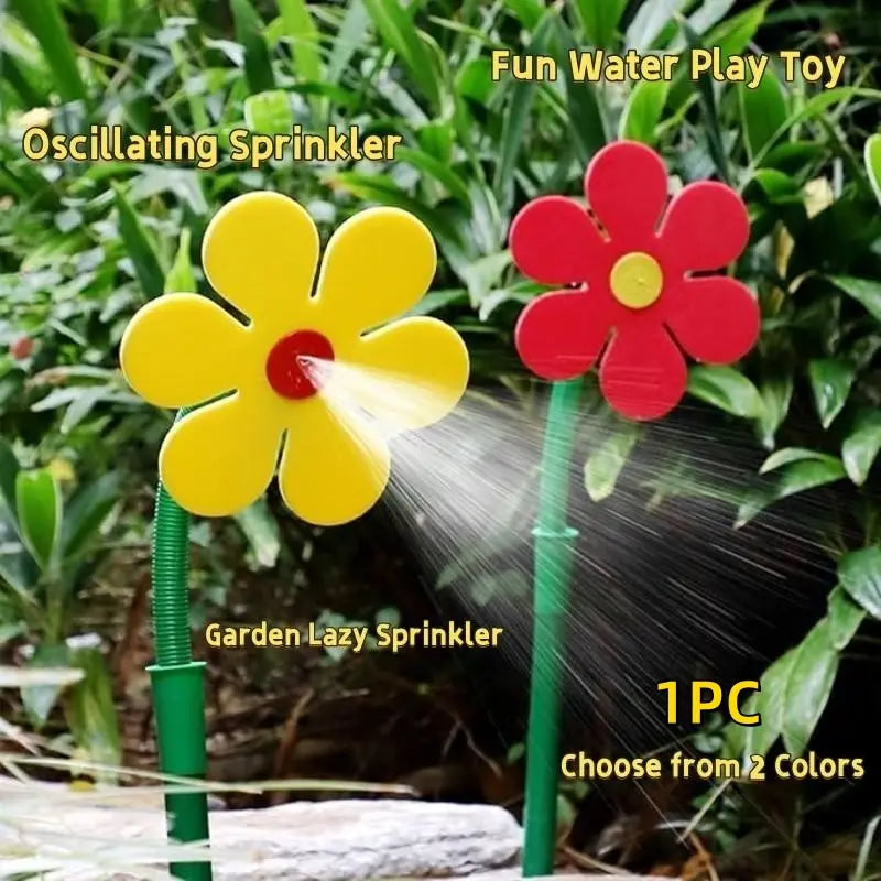 Sunflower Sprinkler Toy for Kids – Spinning Water Play for Backyard & Garden Fun