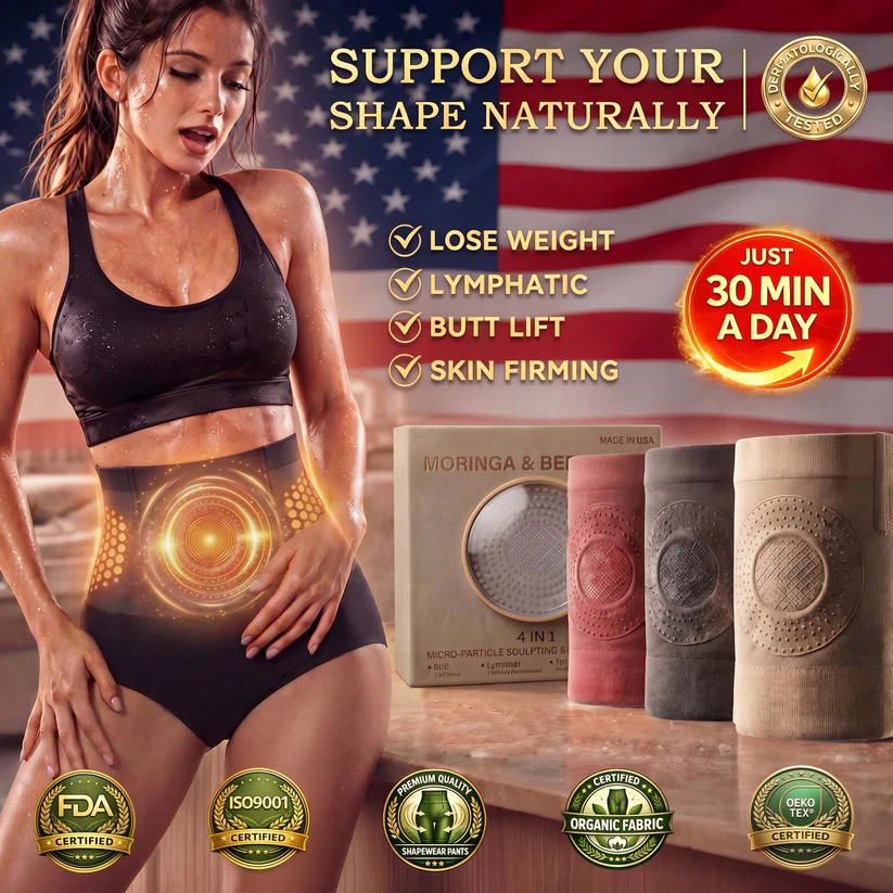 🛡️2026 Moringa & Berberine Shaping Shorts – 4-in-1 Slimming, Firming & Body Contouring Shapewear