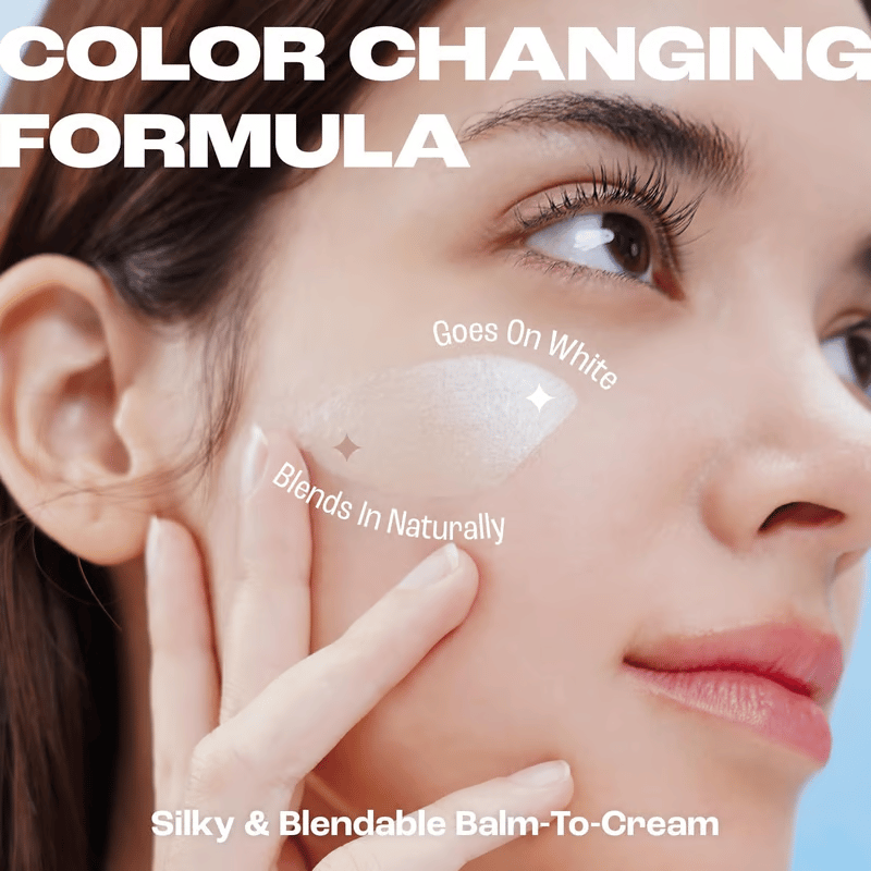 Korean Color-Changing Foundation Stick with Volufiline – Cream Stick V White +
