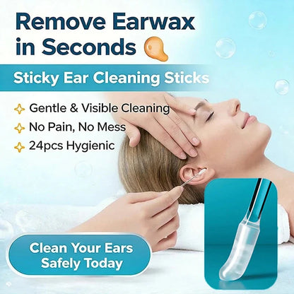Gentle Ear Cleaning Stick – Safe Earwax Removal Tool for Adults & Kids