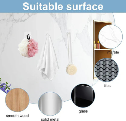No-Drill Screw Stickers – Strong Adhesive Wall Hooks for Damage-Free Mounting