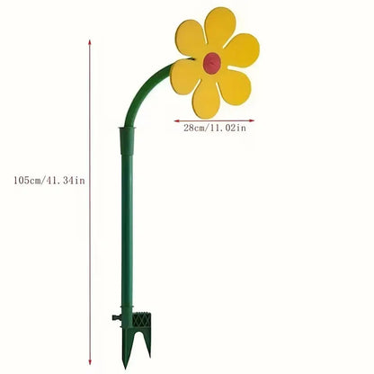 Sunflower Sprinkler Toy for Kids – Spinning Water Play for Backyard & Garden Fun