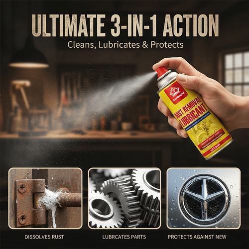 Anti-Rust Lubricant Spray & Rust Remover – Penetrating Formula for Metal Protection & Maintenance