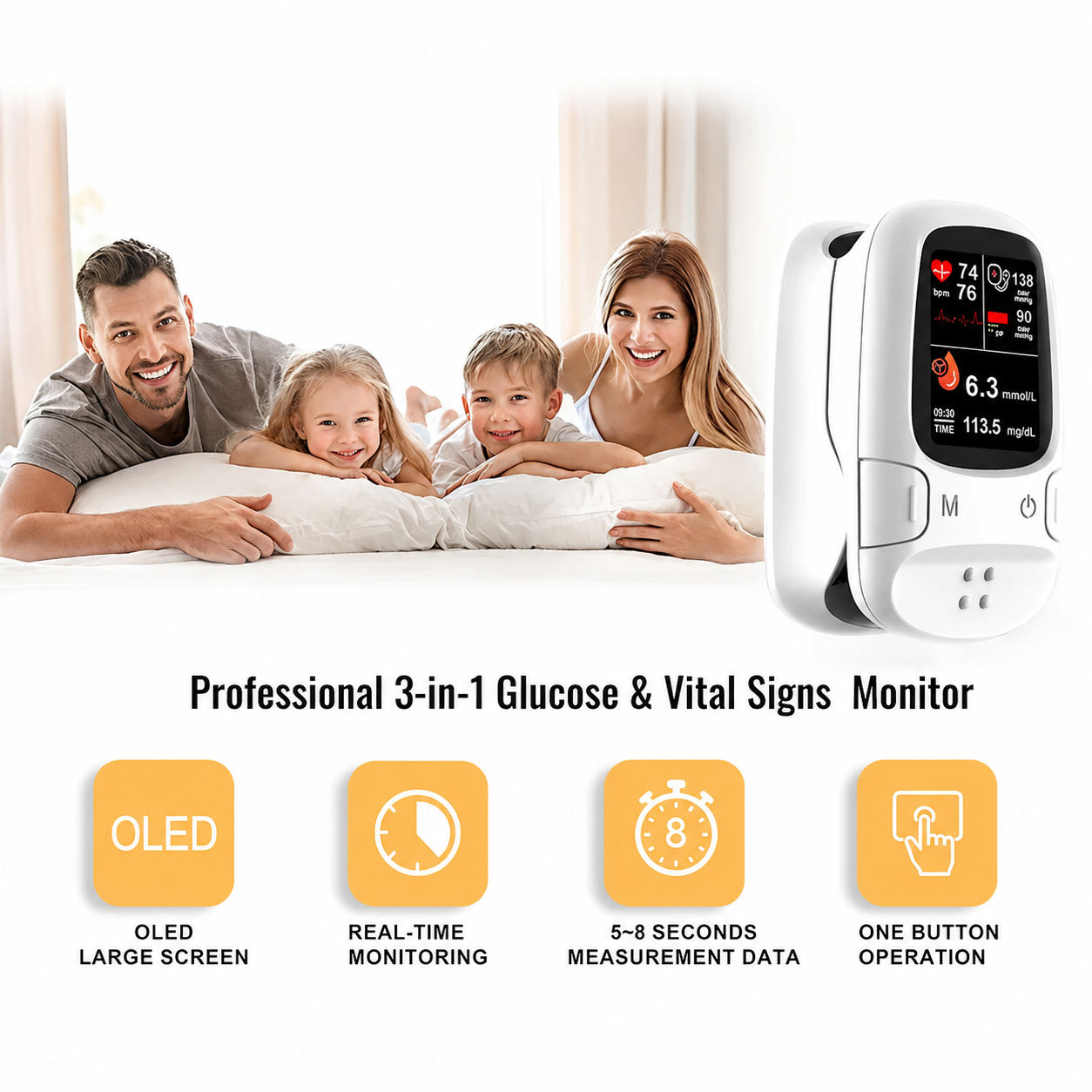 All-in-One Home Vital Signs Monitor - product detail 8
