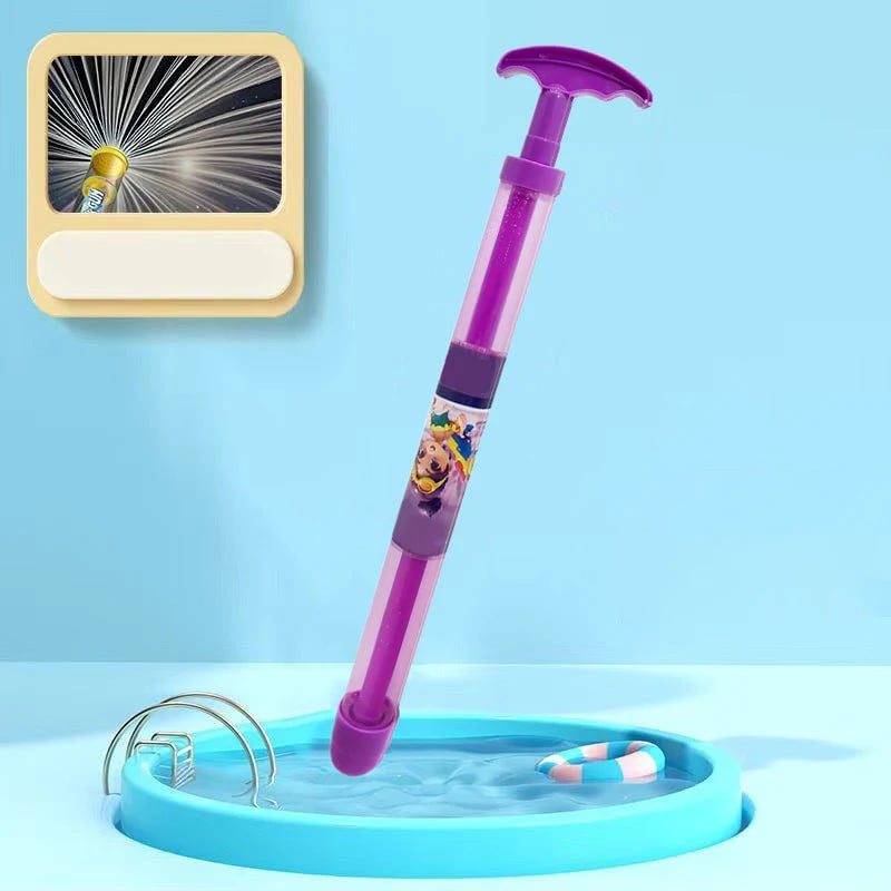 Firework Water Gun Toy – Pull-Out Soaker for Kids, Outdoor Summer Water Play