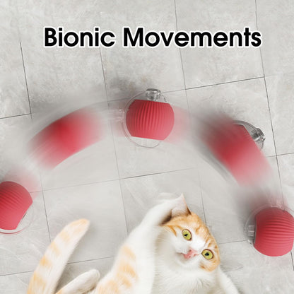 Interactive Pet Toy Ball – Auto-Rolling, Self-Moving Play Ball for Cats & Dogs