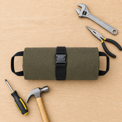 5-Pocket Roll-Up Tool Organizer
