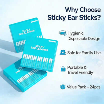 Gentle Ear Cleaning Stick – Safe Earwax Removal Tool for Adults & Kids