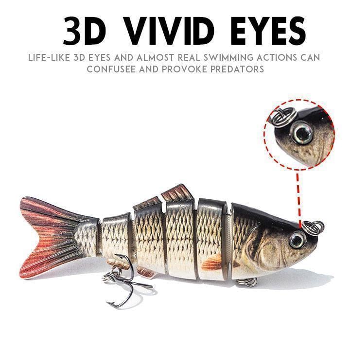 🐟Bionic Swimming Fishing Lure – Realistic Action, Soft Body & Multi-Species Attract