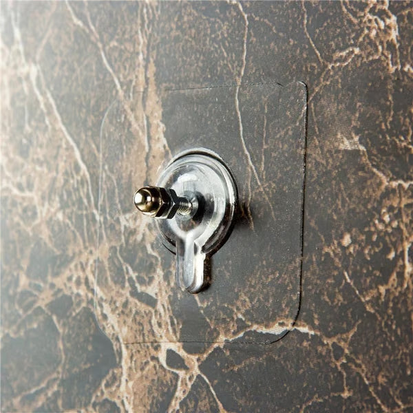 No-Drill Screw Stickers – Strong Adhesive Wall Hooks for Damage-Free Mounting