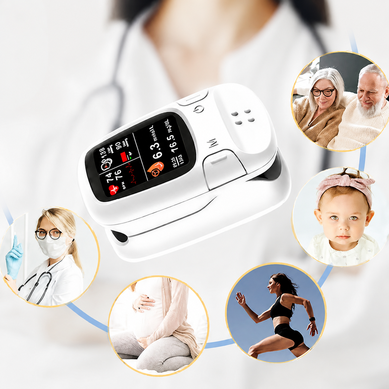 All-in-One Home Vital Signs Monitor - product detail 5