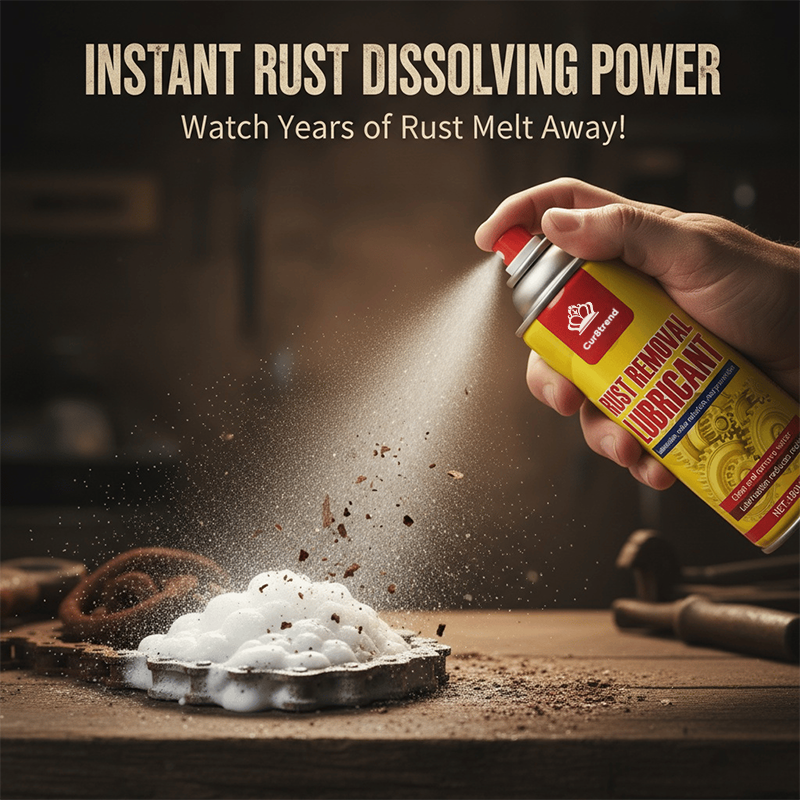 Anti-Rust Lubricant Spray & Rust Remover – Penetrating Formula for Metal Protection & Maintenance