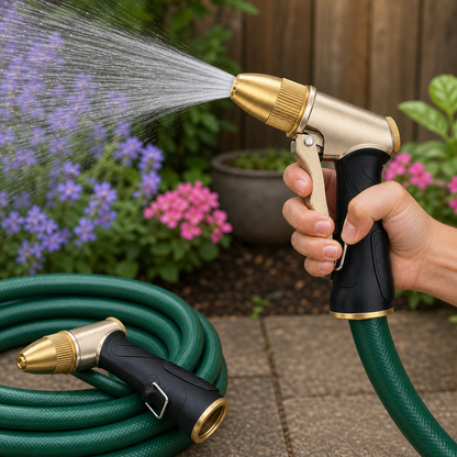 Adjustable Metal Hose Nozzle Set of 2