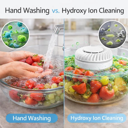 🥬 Fruit & Vegetable Washer – Ultrasonic Cleaner That Removes Pesticides & Bacteria