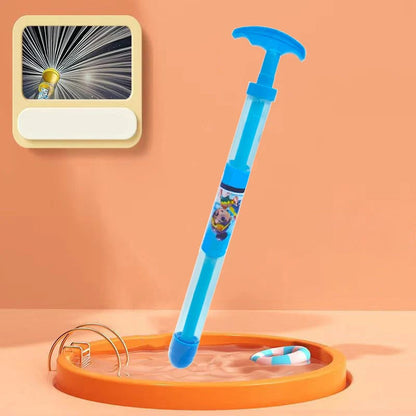 Firework Water Gun Toy – Pull-Out Soaker for Kids, Outdoor Summer Water Play