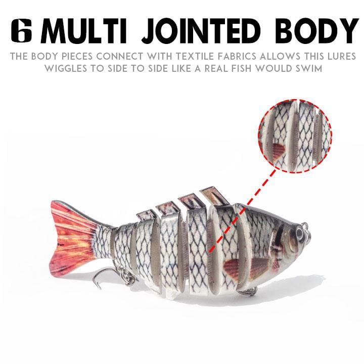 🐟Bionic Swimming Fishing Lure – Realistic Action, Soft Body & Multi-Species Attract