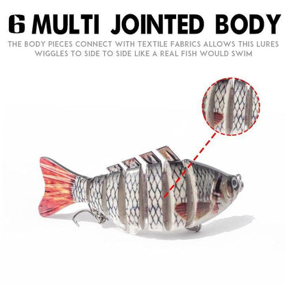 🐟Bionic Swimming Fishing Lure – Realistic Action, Soft Body & Multi-Species Attract