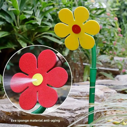 Sunflower Sprinkler Toy for Kids – Spinning Water Play for Backyard & Garden Fun