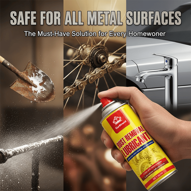 Anti-Rust Lubricant Spray & Rust Remover – Penetrating Formula for Metal Protection & Maintenance