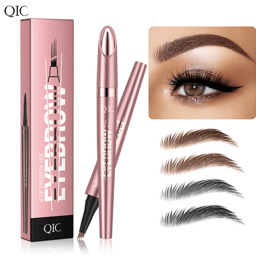 Waterproof Micro-Fork Eyebrow Pencil – Natural Hair-Stroke Effect & Long-Lasting Color