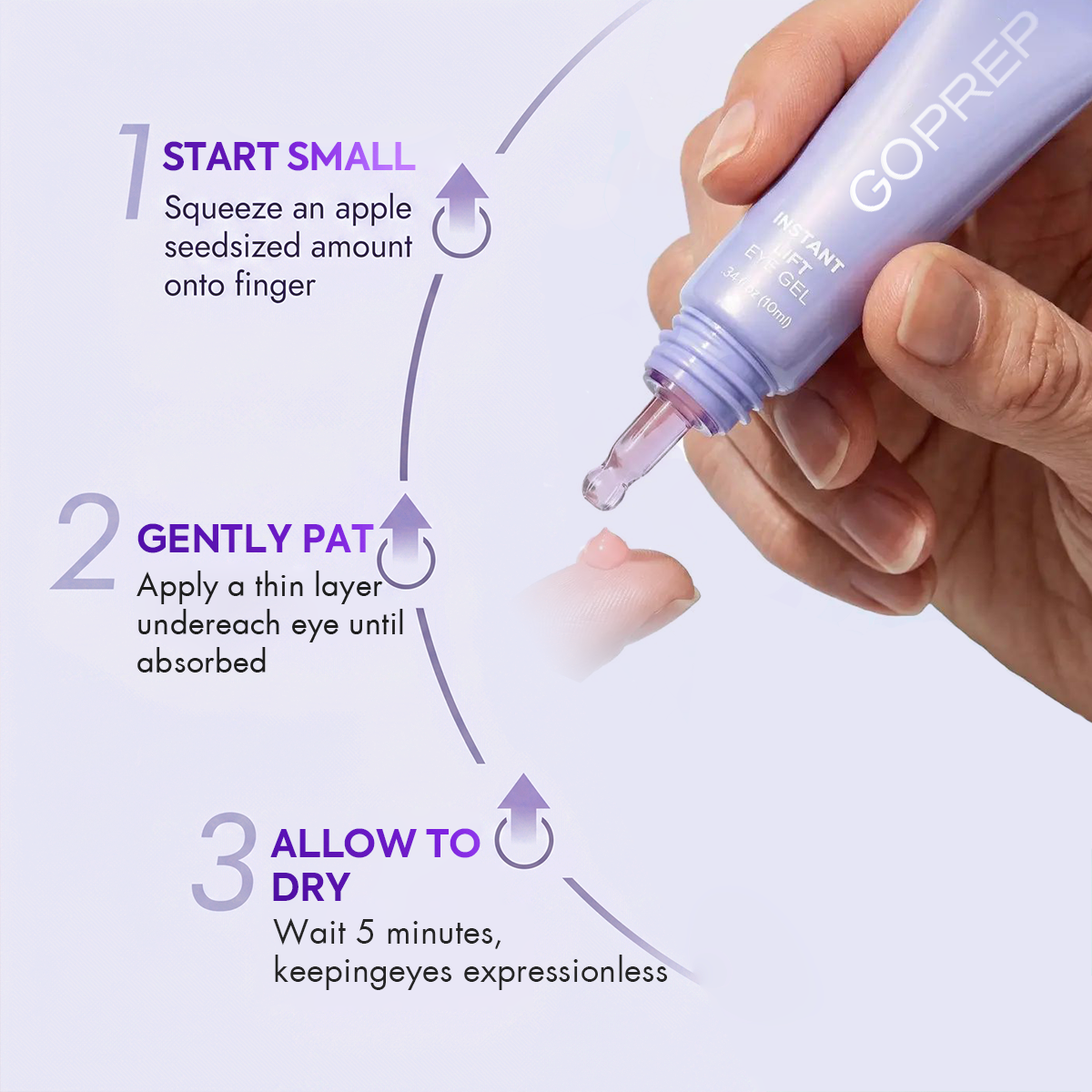 Instant Lift Eye Gel – Visibly Reduces Eye Bags, Puffiness & Dark Circles