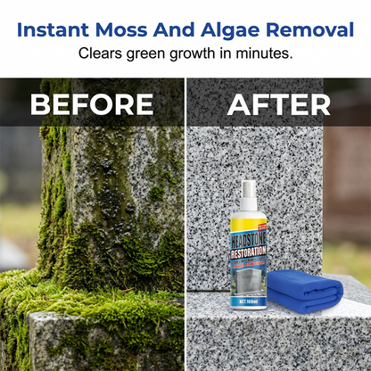 Fast-Acting Headstone Restoration & Cleaning Spray