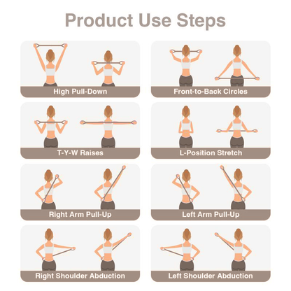 Figure 8 Resistance Bands – Silicone Exercise Bands for Women