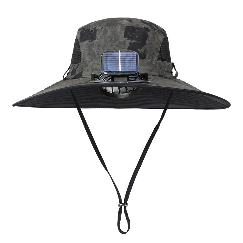 Ultralight Solar Fan Sun Hat – Built-in Fan, UV Protection & Featherlight Design