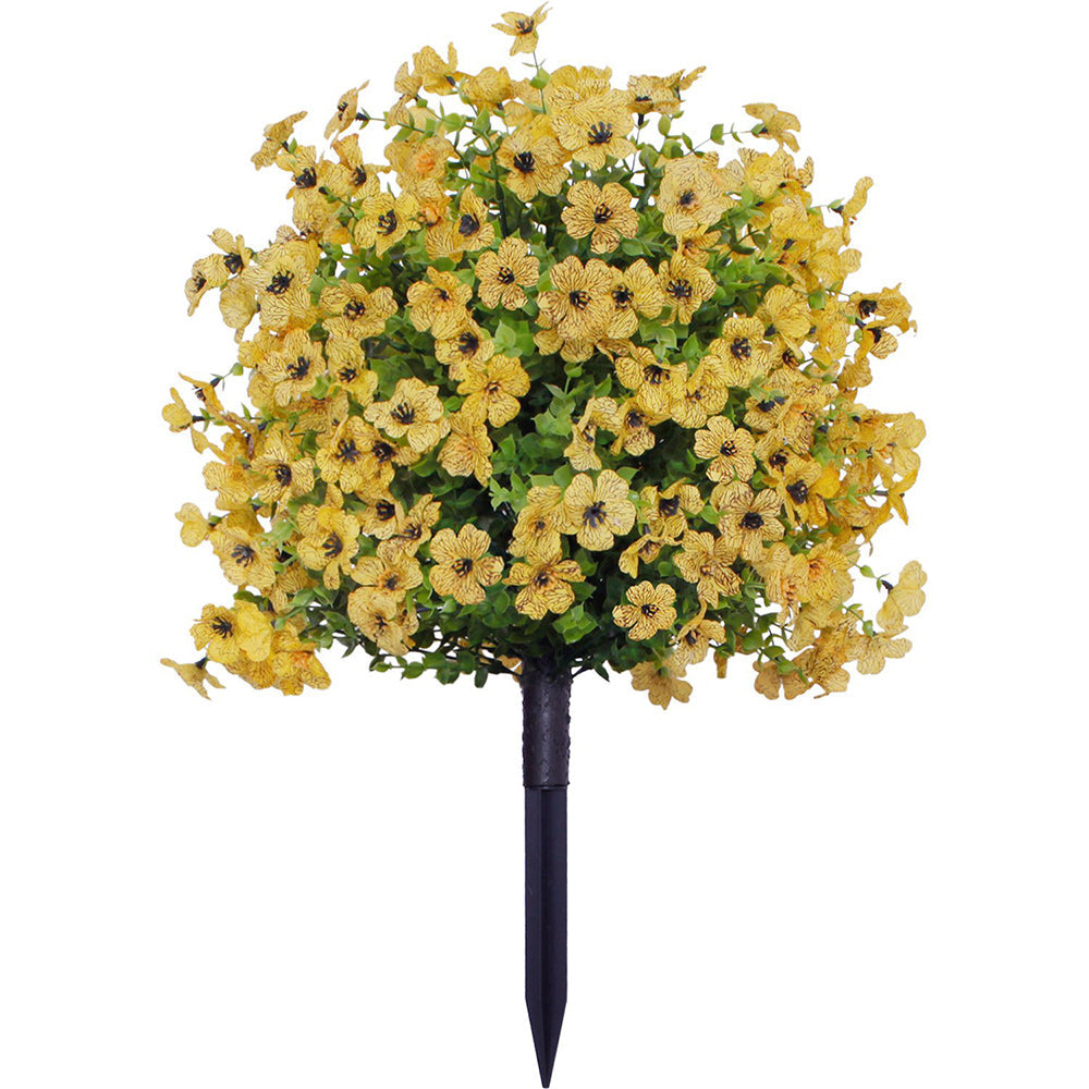 No-Fade Outdoor Hanging Flowers – UV-Resistant Artificial Floral Decorations