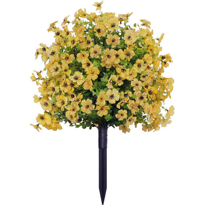 No-Fade Outdoor Hanging Flowers – UV-Resistant Artificial Floral Decorations