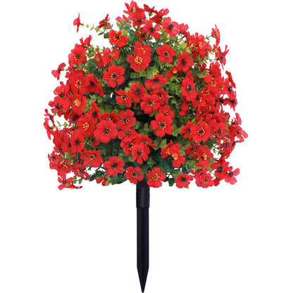 No-Fade Outdoor Hanging Flowers – UV-Resistant Artificial Floral Decorations