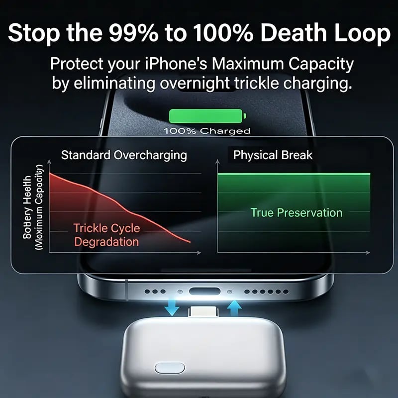 140W Smart Charging Adapter with Auto-Stop Protection