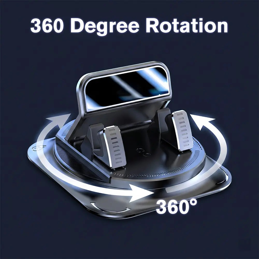 360° Rotatable Car Phone Holder – Strong Suction Cup Mount for Dashboard & Windshield