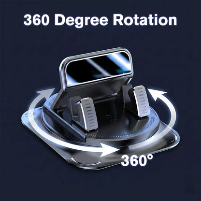 360° Rotatable Car Phone Holder – Strong Suction Cup Mount for Dashboard & Windshield