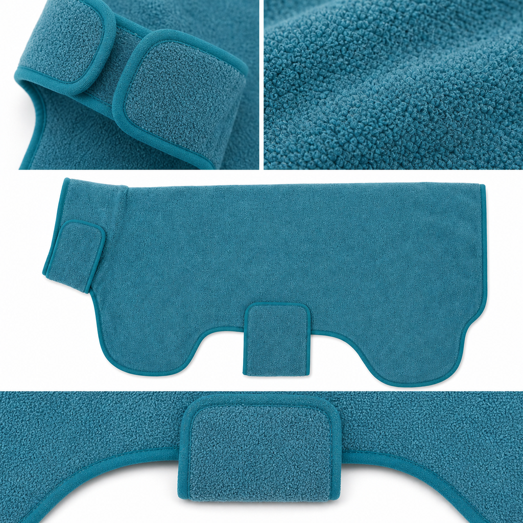 Adjustable Dog Drying Coat