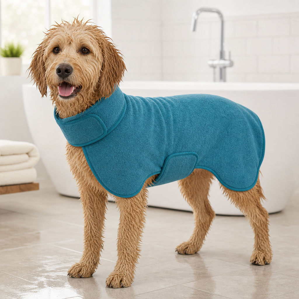 adjustable-dog-drying-coat product detail