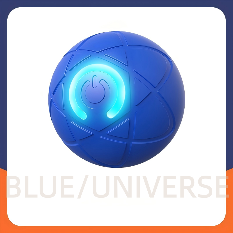 Interactive Automatic Dog Toy Ball – USB Rechargeable, Self-Rolling & Keeps Dogs Active