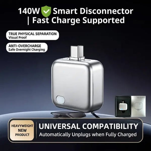 140W Smart Charging Adapter with Auto-Stop Protection