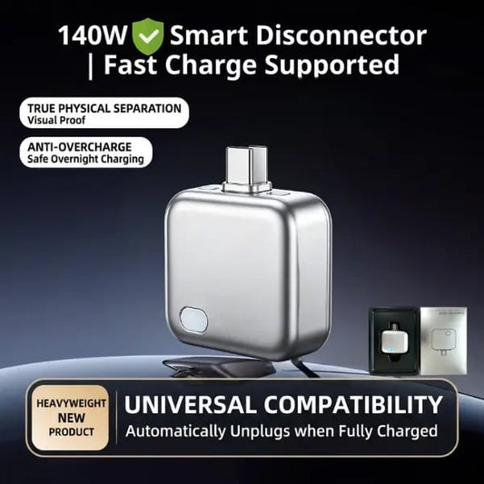 140W Smart Charging Adapter with Auto-Stop Protection
